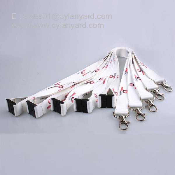Quality Digitally print neck ribbons, digital printed breakaway lanyards for sale