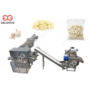 Buy cheap Automatic Garlic Peeling Line , Garlic Separating And Peeling Machine from wholesalers