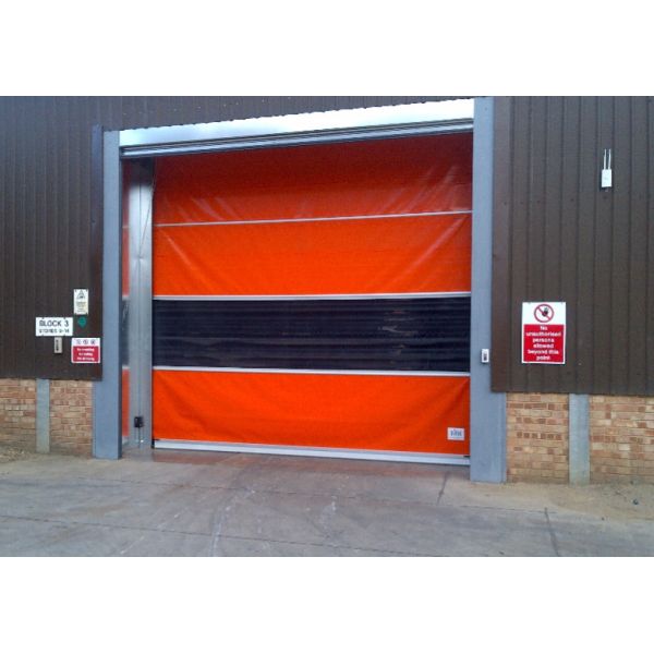Buy cheap Easy Installation Rapid Roller Doors With Thermal Insulation High Quality Stable Automatic Commercial High Speed Door from wholesalers