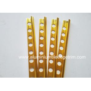 Buy cheap 10mm Round Edge External Corner Tile Trim Bright Polished Golden Effect from wholesalers