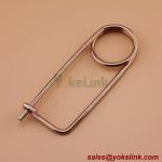 Buy cheap Made in China Heavy duty zinc plated wire safety pin with good price from wholesalers