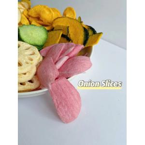 Buy cheap Palm Oil Dried Onion Chips OU KOSHER Low Calorie Snacks Sweet Taste from wholesalers