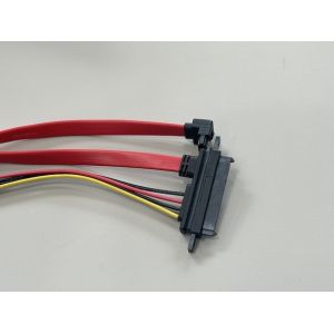 Buy cheap Slimline SATA Power & Data Cable Connector Harness – 7Pin Signal Cable with 4Pin Wire Power Connector for HDD / ODD / Server PCB from wholesalers