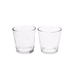 Buy cheap Screen Printing Round 80ml 95ml Glass Candle Cup from wholesalers