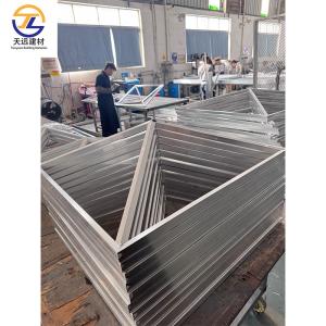 Buy cheap Custom Perforated Aluminum Metal Ceiling Aluminium Wall Cladding Systems With LED Light from wholesalers