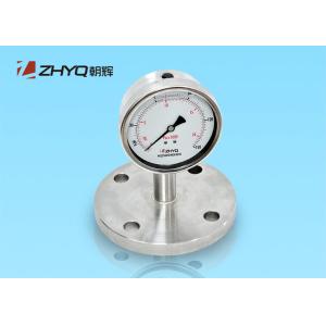 Buy cheap Quick Installed Diaphragm Pressure Gauge , Stainless Steel Pressure Gauge from wholesalers