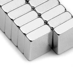 Quality Free Samples High Quality 6x5x2mm Zinc Coating Block NdFeB Magnet for sale