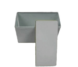 Quality 330x153x205Hmm Tinplate 4c Printing Square Candy Gift Box for sale