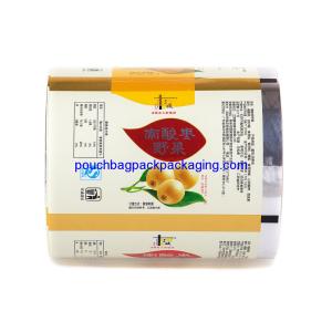 Buy cheap Custom Printed Roll Stock Plastic Film, laminated packaging film roll from wholesalers