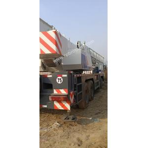 Buy cheap 2010 Zoomlion 50ton Used Truck Crane for Hydraulic Construction Machinery in White from wholesalers