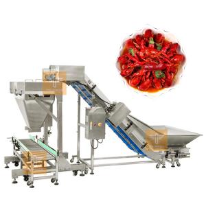 Buy cheap Crayfish Weighing Repeat Inspection Acquisition System Seafood Weight Repacking System from wholesalers