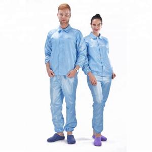 Buy cheap Pharmaceutical Class 100 ESD Launderable Cleanroom Apparel from wholesalers