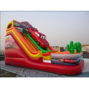 Buy cheap Unti-riptured Commercial Inflatable Water Slides With Swimming Pool from wholesalers