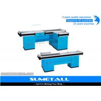 Buy cheap Supermarket Checkout Counter With Conveyor Belt product