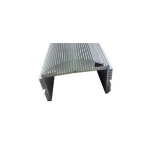 China LED Road Lamp Aluminum Extruded Heatsink Silvery Anodized 6063 on sale