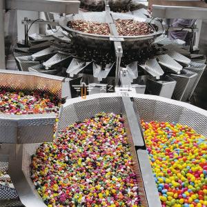 14 Head Automatic Weighing Packing Machine for Nuts 220V