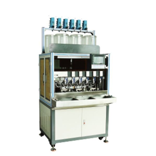 Buy cheap 6 Stations Winding Loading and Unloading Axial Flux Motor Winding Machine for 4 Poles from wholesalers