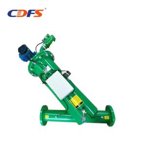Buy cheap SS304 / 316L Screen Automatic Water Filter Green Color Differential Pressure Control from wholesalers