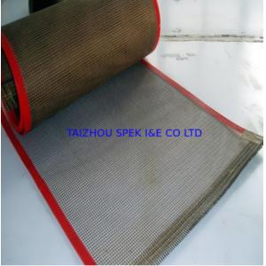 Buy cheap Bullnose Joint PTFE Mesh Conveyor Belt Heat Resistant from wholesalers