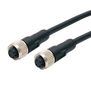 Buy cheap IP67 Waterproof Straight M12 5 Pins Female Shielded Plug Connectors For Electrical from wholesalers