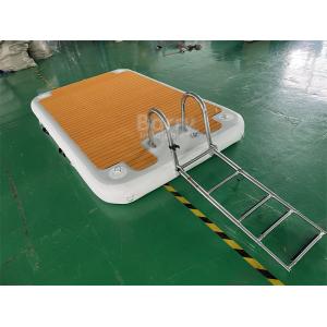 Water Floating Entertainment Floating Dock Inflatable Pontoon Fishing Boats With