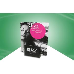 Buy cheap Printed Cardboard Standees Brochure Holder counter top with foldable from wholesalers