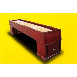 Buy cheap Luxury 10 FT Shuffleboard Game Table Furniture Style With Wood Veneer Poly Coating from wholesalers