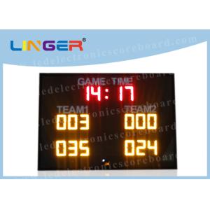 Buy cheap Small Size with Easy IR Remote Led Electronic Scoreboard with Hanging Brackets from wholesalers