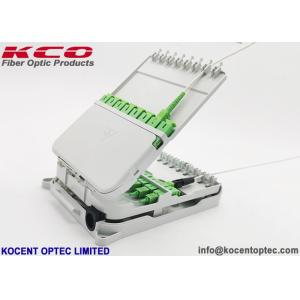 Buy cheap 16 Cores Fiber Optic Terminal Box with IP55 Protection and 1x16 PLC Splitter for Indoor Wall Mount from wholesalers