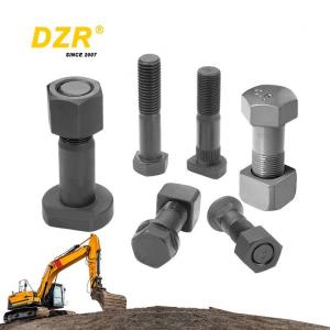 Excavator High Strength Track Bolt Nut M22*67mm 6Y9024/9W4381 OEM Grade M30*96