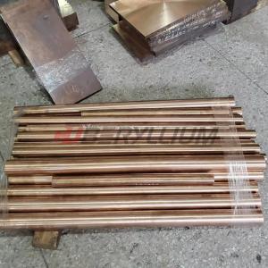 High Strength Beryllium Copper Alloy Rod Bars UNS C17200 TB00 TD02 TD04 TF00