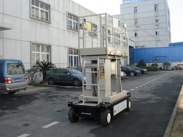 Quality 400 kg Loading Mobile Elevating Working Platform 8m For Outdoor Maintenance Work for sale