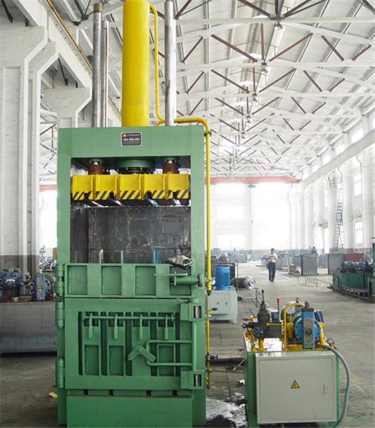Quality Different Pressure Vertical Baling Machine Safe Manual Easy Operation for sale