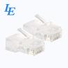 UTP RJ45 Cat5e Connectors 8P8C Network Modular Plug for sale