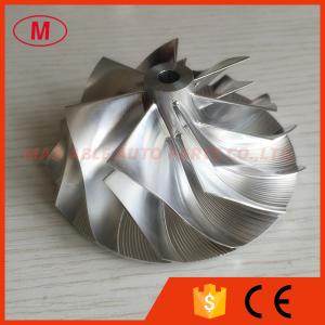 Buy cheap GTX3582 9833-2 62.45/82.36mm 7+7 blades turbo milling/billet compressor wheel from wholesalers