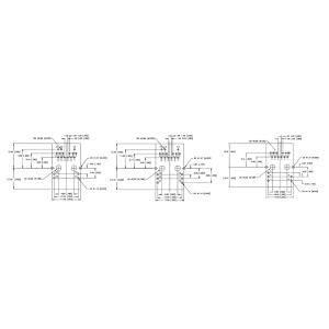 1X1 Tab-Down 10GBase-T RJ45 Designed To Support Transceivers J4T-1108HL