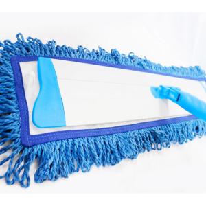 Buy cheap CE Approved 60CM Feather Washable Blue Microfiber Mop Refill from wholesalers