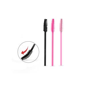 China 10cm Plastic Muti Function 10cm Disposable Brow Lash Comb Brush on sale