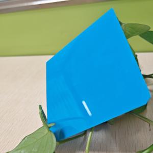 Buy cheap Opaque Blue Polycarbonate Solid Sheet For Easy Handling And Installation With Lightweight Design from wholesalers