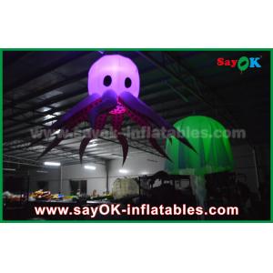Changeable Color LED Inflatable Stage Octopus For Party And Wedding