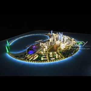 Buy cheap 1/1000 Architectural Scale Model Nanhai Island Master Plan Model from wholesalers