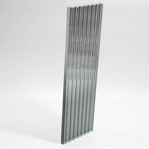 Coloured Fluted Glass Partition Flat / Curved Fluted Tempered Glass 10mm 12mm