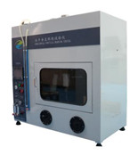Buy cheap 100mm Length Flame Test Apparatus , 220V 50Hz Vertical Flammability Tester from wholesalers