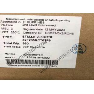 Buy cheap ICs Chip STM32F205RCT6 ARM Microcontrollers - MCU 32BIT ARM Cortex M3 Connectivity 256kB from wholesalers