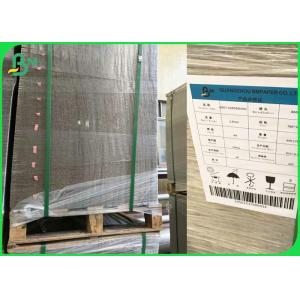 Buy cheap 1.5mm 1500 Micron Grey Board Paper On One Side For Dry - Mounting / Backing from wholesalers