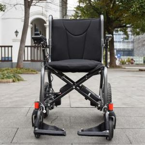 Lithium Battery Lightweight Foldable Wheelchair With Brushless