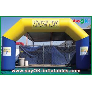 Buy cheap PVC Durable Material Inflatable Arch / Inflatable Finish Line from wholesalers