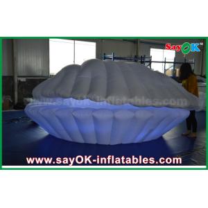 Buy cheap White Nylon Cloth Inflatable Lighting Decoration LED Shell For Advertising from wholesalers