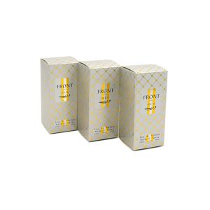 Buy cheap 400GSM White Board Metallic Perfume Packaging Boxes Printing from wholesalers