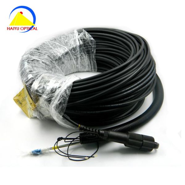 Optical Cable Assembly DLC/PC,DLC/PC,Multimode,GYFJH 2A1a(LSZH),70m,7.0mm,2Cores